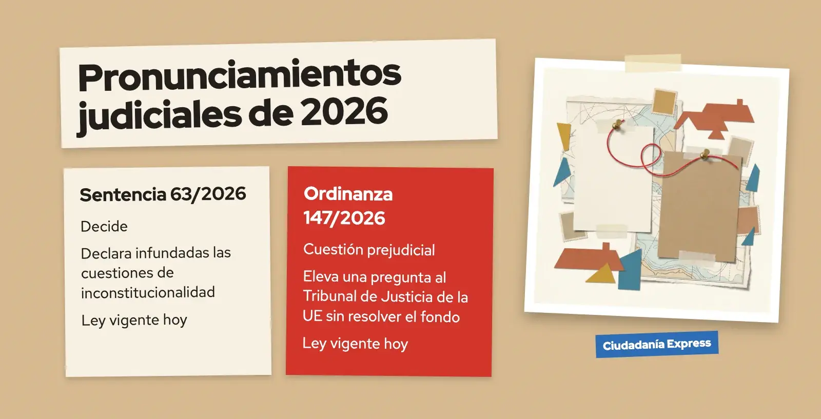Comparación entre la Sentencia 63/2026 y la Ordinanza 147/2026 de la Corte Constitucional italiana